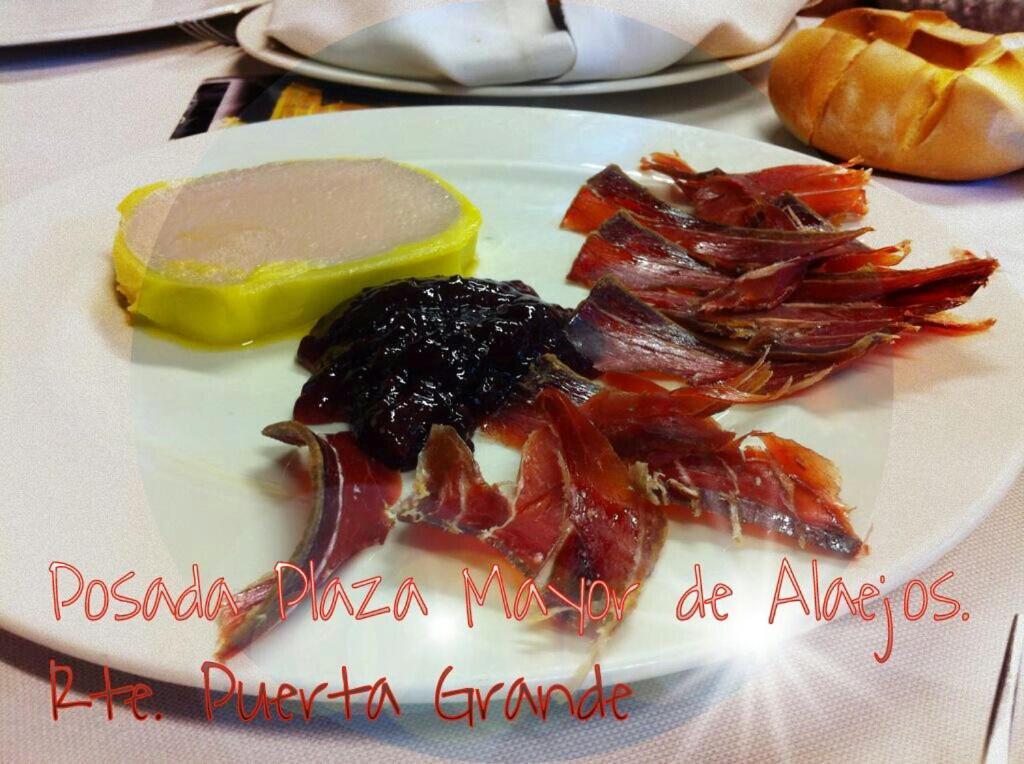 Posada Plaza Mayor De Alaejos Eksteriør billede